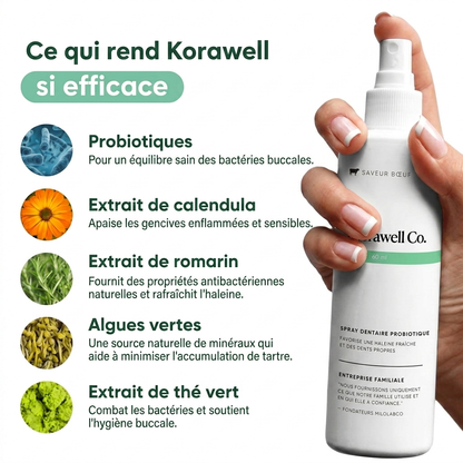 Spray Dentaire Probiotique pour Chien & Chat